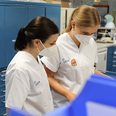 Kinderklinik Austausch Kolleginnen